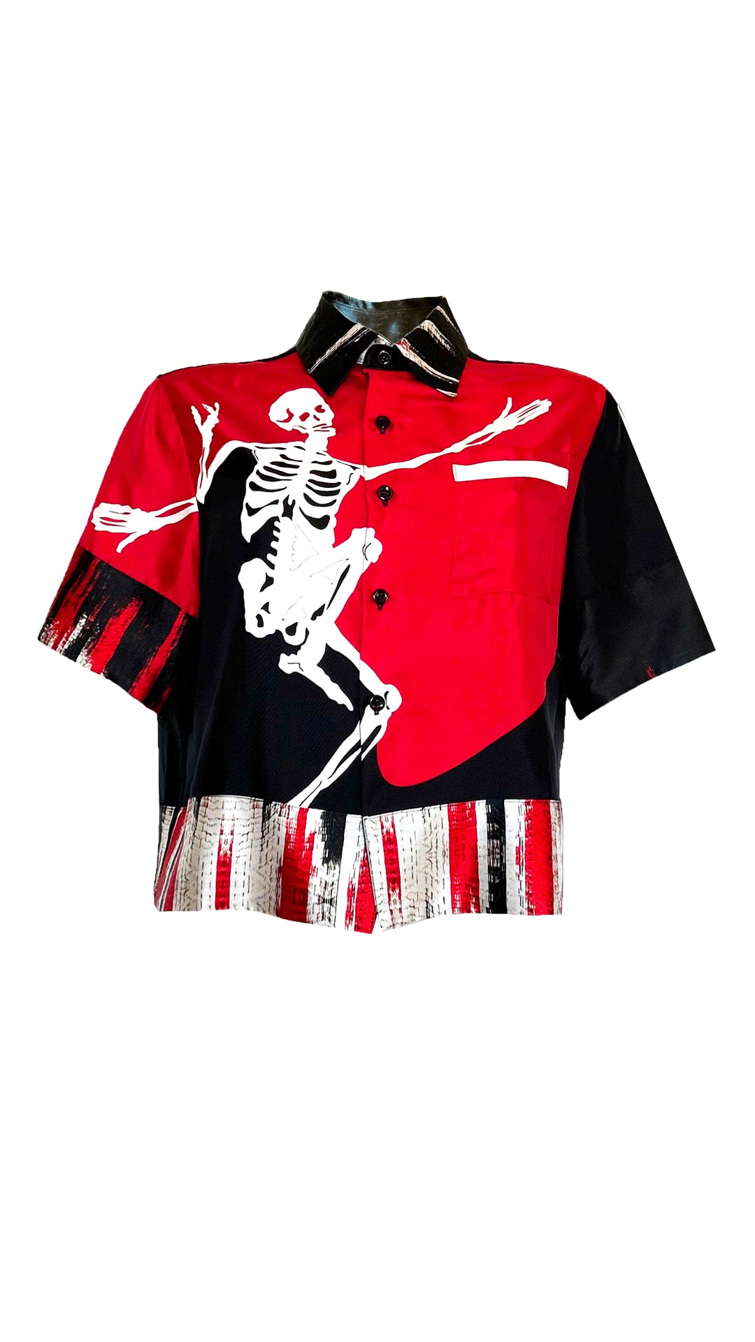 The Skeleton Silk Shirt