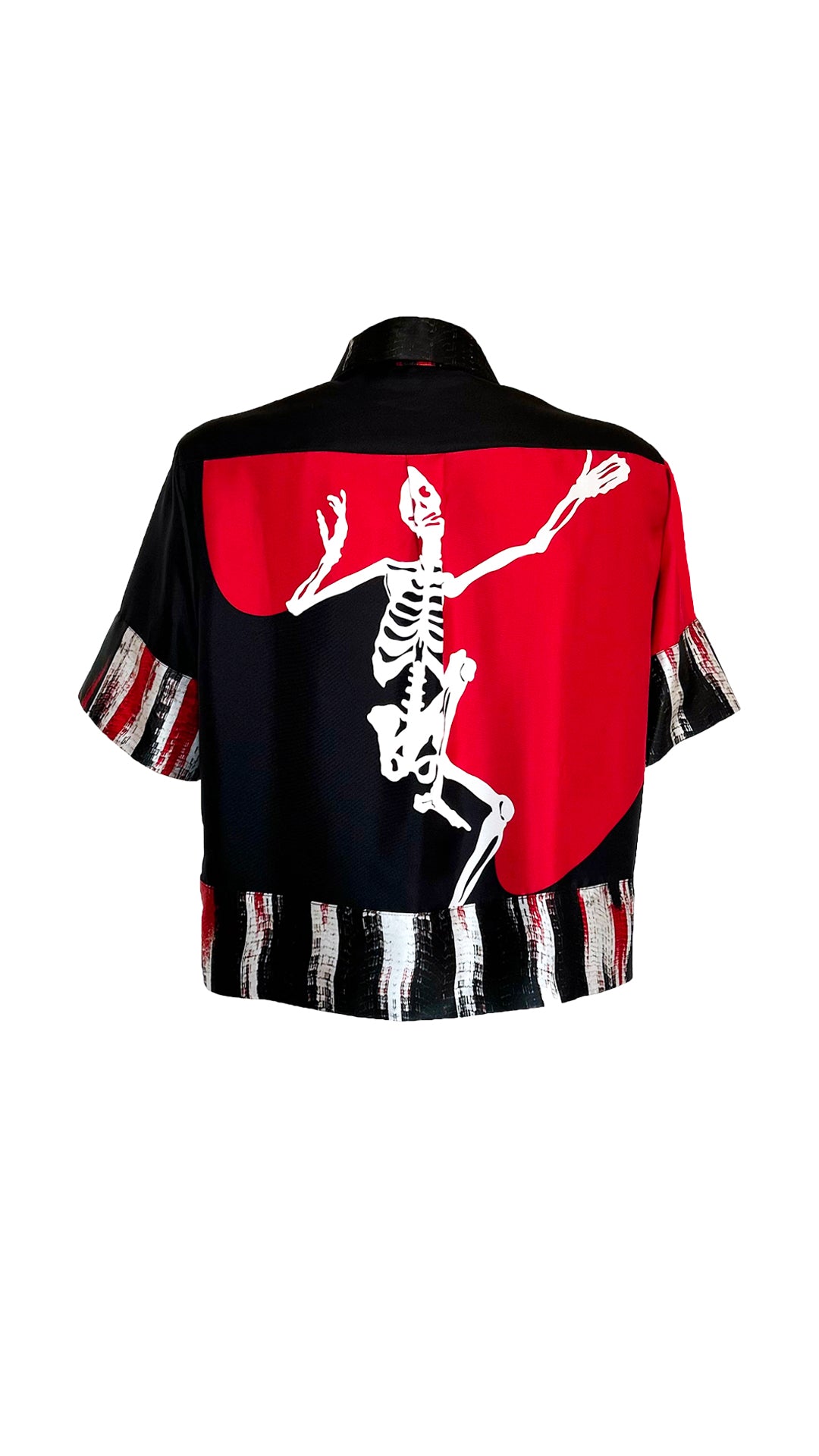 The Skeleton Silk Shirt