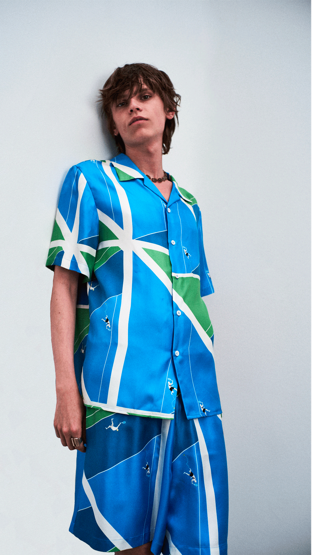 The Tennis Club Silk Shirt